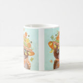 Mug Chat de Pâques dans le capot de Pâques avec des (Centre)