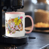 Mug Chat de Pâques Orange