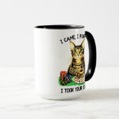 Mug Chat de Poker Remporte le Pot (Devant droit)