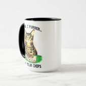 Mug Chat de Poker Remporte le Pot (Devant gauche)