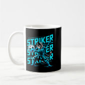 Mug Chat de samouraï unique pour les fans de football (Gauche)
