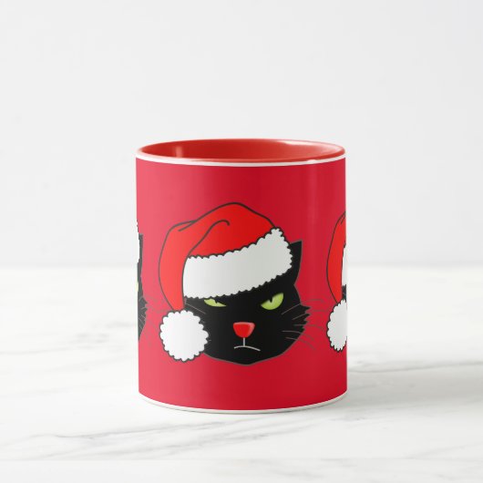 Mug Chat de Santa Hat (Centre)