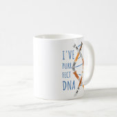 Mug Chat de science ADN Hélice J'ai un ADN Purr-fait (Devant droit)