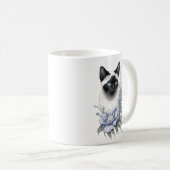 Mug Chat de Siamese (Devant droit)