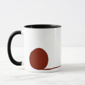 Mug Chat de smoking et boule de fil (Gauche)