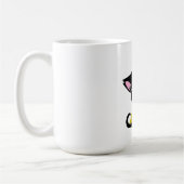 Mug Chat de sorcière conception magique (Gauche)