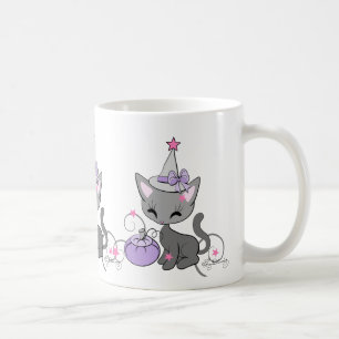 Mug Chat de sorcière de Halloween