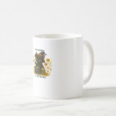 Mug Chat de sorcière drôle – Je suis juste là pour rem (Devant droit)