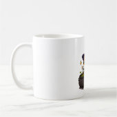 Mug Chat de sorcière grincheux Halloween (Gauche)