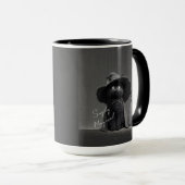 Mug Chat de sorcière simplement magique (Devant droit)