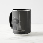 Mug Chat de sorcière simplement magique (Devant gauche)