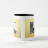 Mug Chat de sous-sol, légèrement désorienté (Centre)