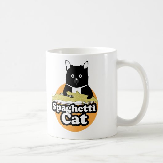 Mug Chat de spaghetti (Droite)