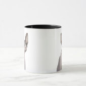 Mug Chat de Sphynx avec l'expression étonnée (Centre)