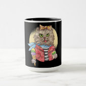 Mug Chat de style Rockabilly (Centre)
