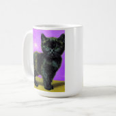 Mug Chat de style Van Gogh (Devant gauche)