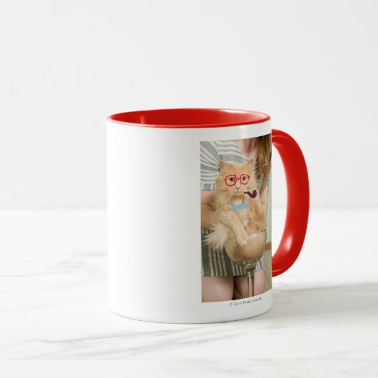 Mug Chat de tabagisme (Devant droit)