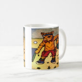 Mug Chat de tennis de table (Devant droit)