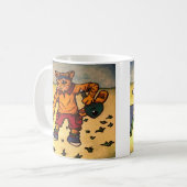 Mug Chat de tennis de table (Devant gauche)