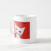 Mug Chat de tuyau (Devant gauche)