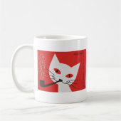 Mug Chat de tuyau (Gauche)
