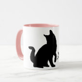 Mug Chat de viande noire (Devant gauche)