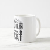 Mug Chat de violon (Devant droit)