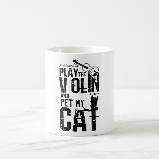 Mug Chat de violon (Centre)