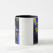 Mug Chat d'enfer d'espace extra-atmosphérique ! (Centre)