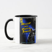 Mug Chat d'enfer d'espace extra-atmosphérique ! (Gauche)