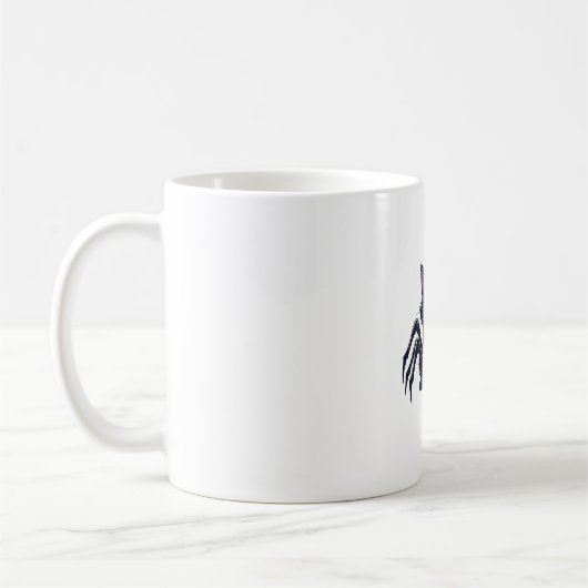 Mug Chat déplaisant - Jambes d'araignée et yeux de coe (Gauche)