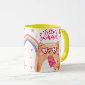Mug Chat d'été (Devant droit)