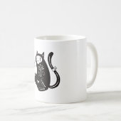 Mug Chat d'Halloween (Devant droit)