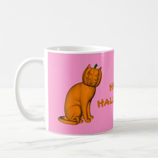 Mug Chat d'Halloween bizarre (Gauche)