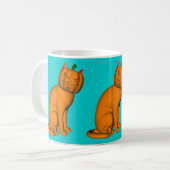 Mug Chat d'Halloween bizarre (Devant gauche)