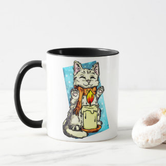Mug Chat d'hiver