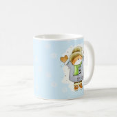 Mug Chat d'hiver (Devant droit)