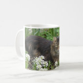 Mug Chat domestique à longue aile (Devant gauche)