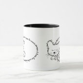 Mug Chat dormant, chat charmant (Centre)