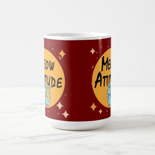 Mug chat drôle (Centre)