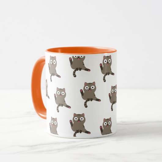 Mug Chat drôle (Devant gauche)