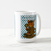 Mug chat drôle (Devant droit)