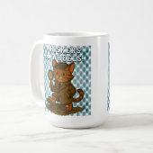 Mug chat drôle (Devant gauche)