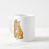 Mug Chat Drôle (Devant gauche)
