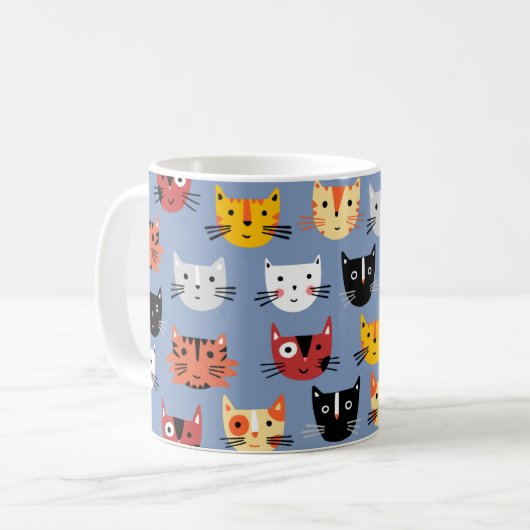 Mug Chat drôle (Devant gauche)