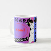 Mug chat drôle (Devant gauche)