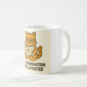 Mug chat drôle (Devant droit)