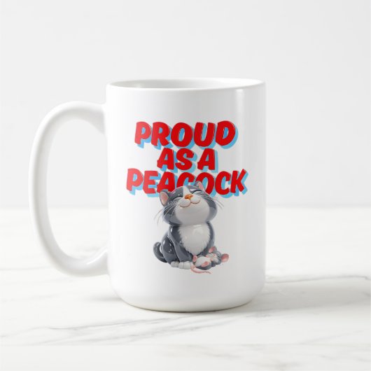 Mug Chat Drôle (Gauche)