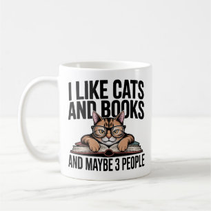 Mug Chat Drôle Antisocial Kitty Introverti Amateur de