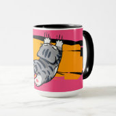 Mug Chat Drôle, Chat Gras, Script Drôle, Moderne Tenda (Devant droit)